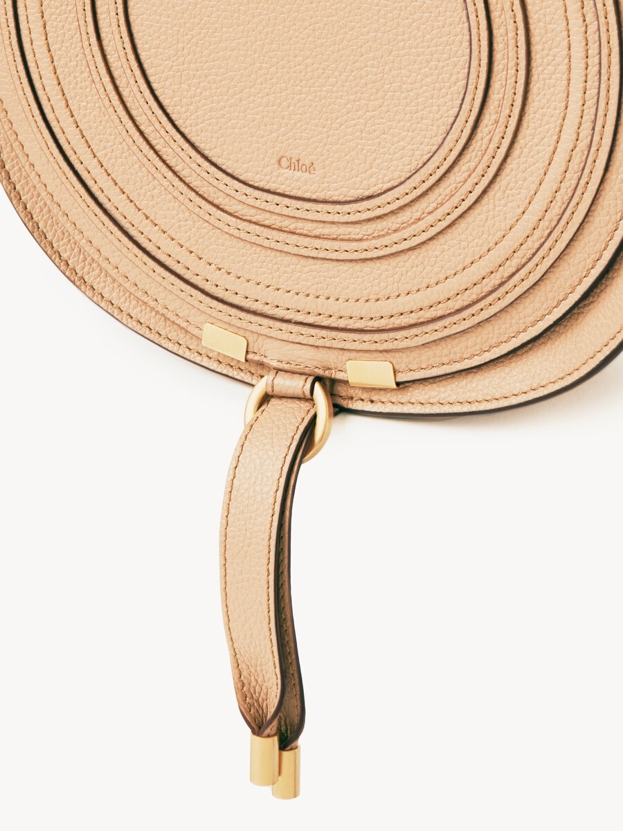 Marcie saddle bag in grained leather - 6