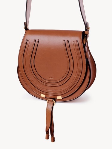 Marcie saddle bag in shiny leather - 3