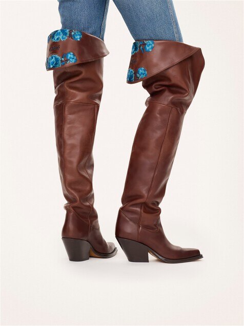 Azelan thigh high boot