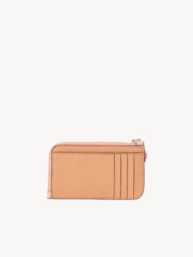 Alphabet wallet in grained leather - 4