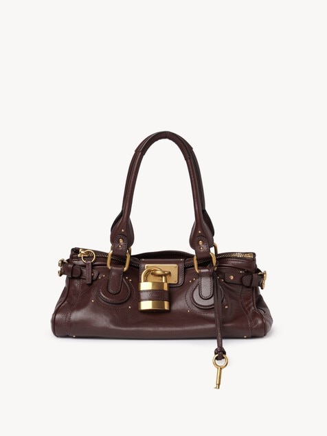 Paddington bag in grained leather