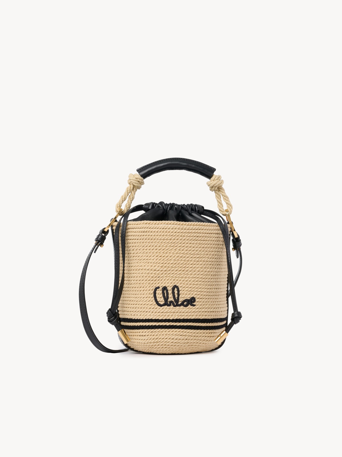 Chlo&eacute; Soleil bucket bag in cord - 1.0