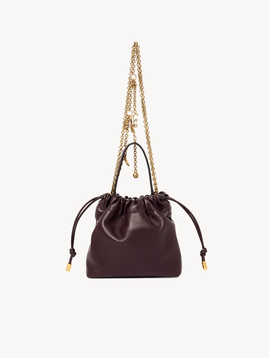 Minibolso de hombro Chlo&eacute; Icons con cadena de cuero suave - 5