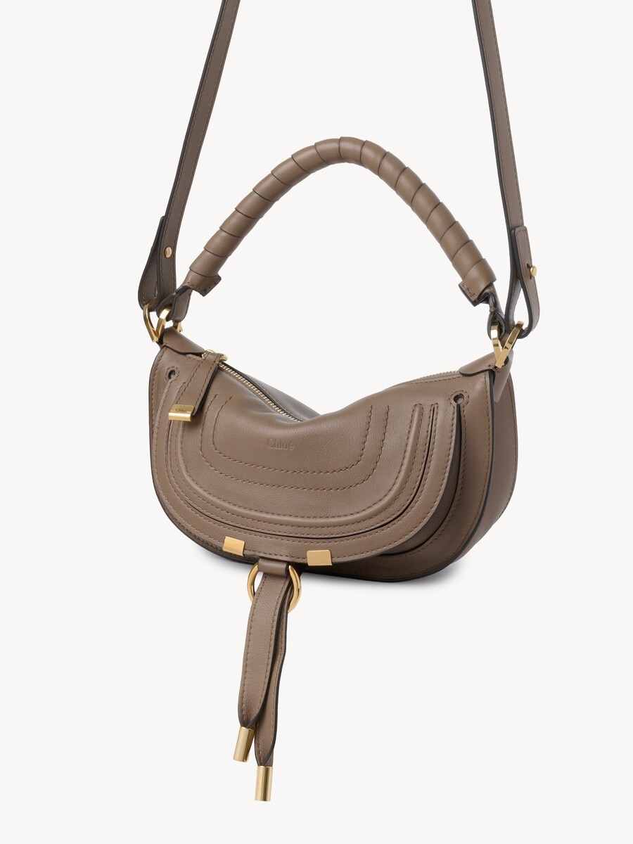 Mini Marcie shoulder bag in soft leather - 4