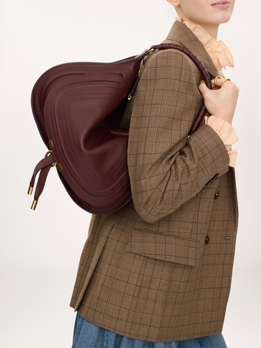 Marcie shoulder bag in soft leather - 3