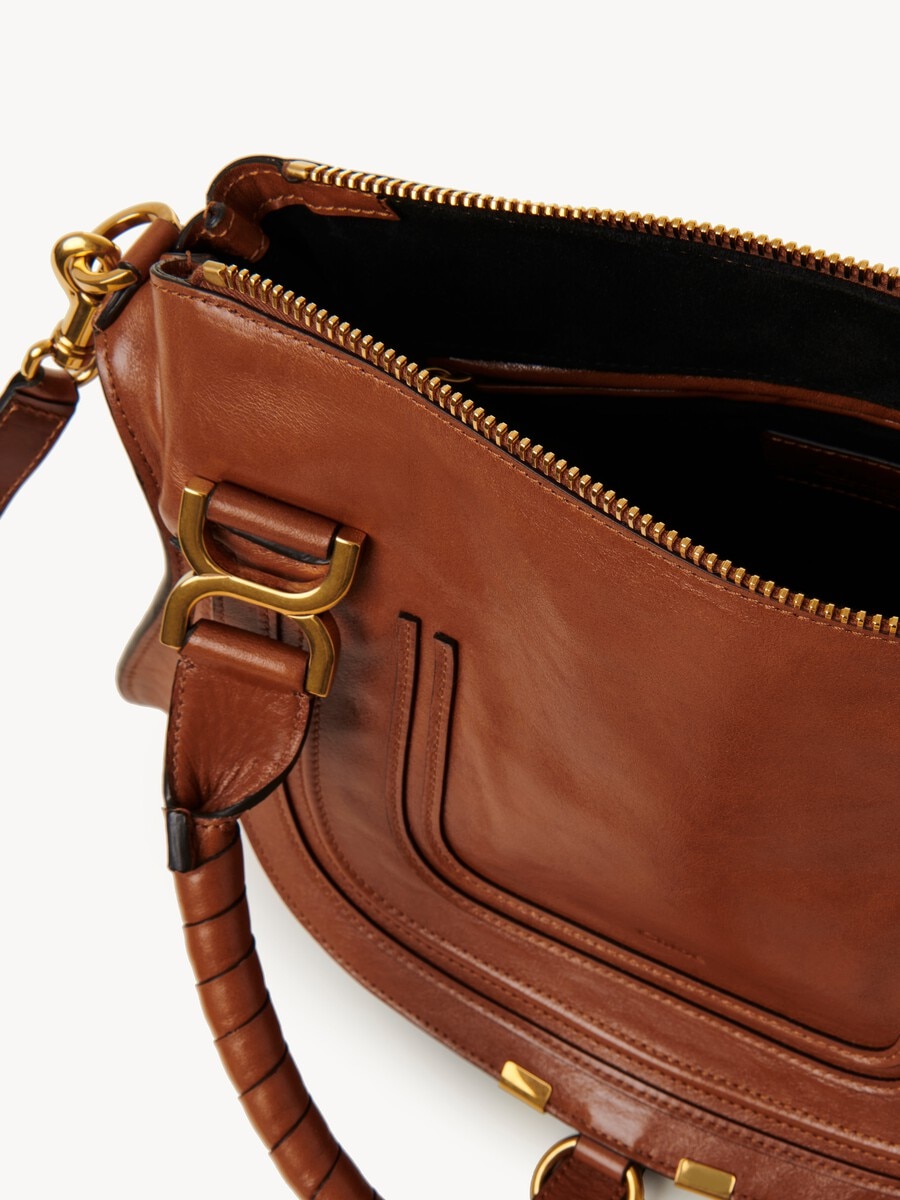 Sac Marcie en cuir brillant - 4