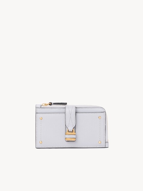 Small Paddington purse with card slots in grained leather