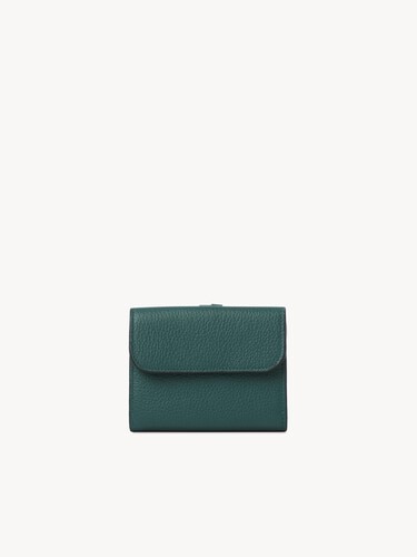 Small Alphabet tri-fold in grained leather - 3