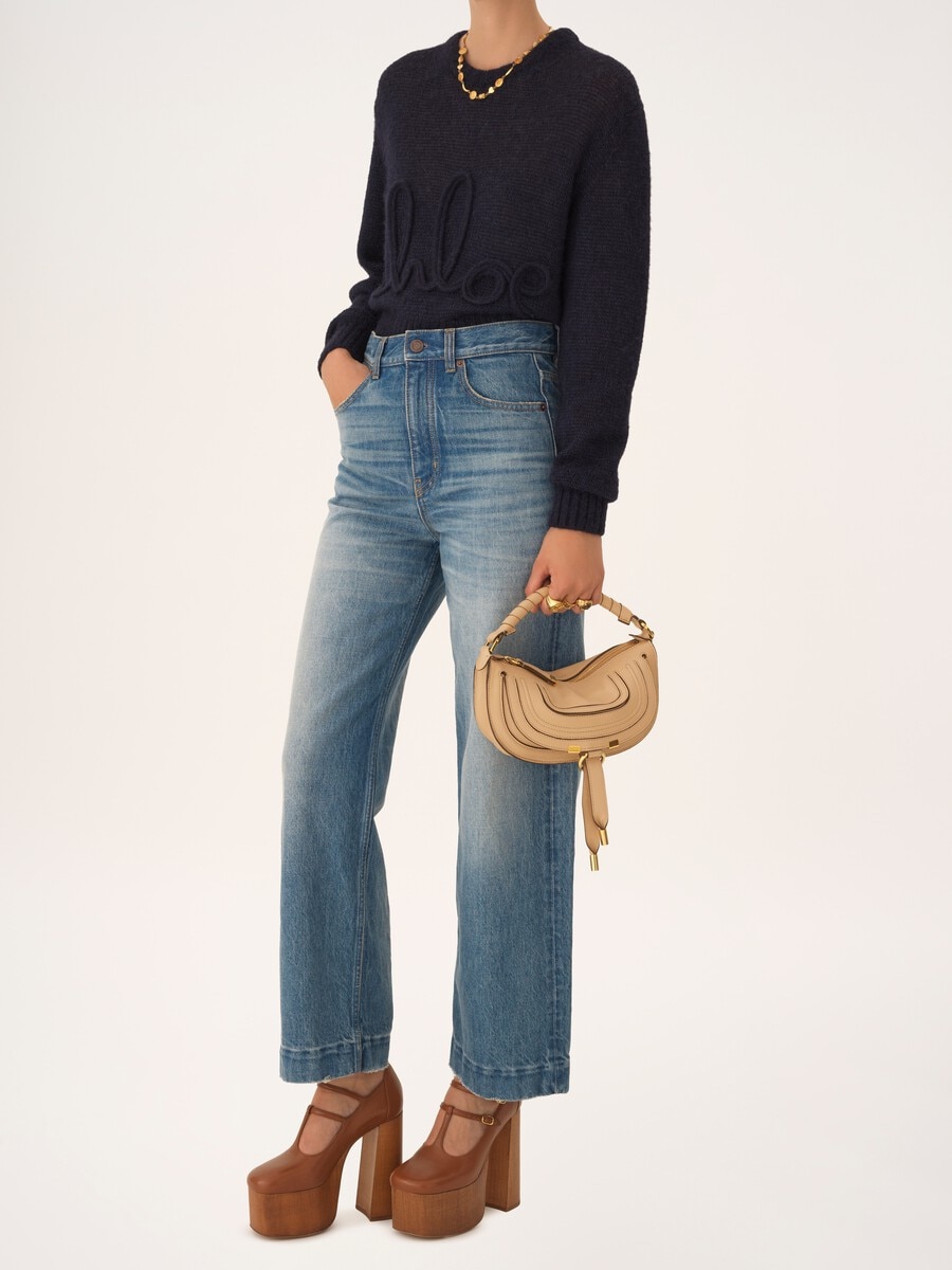 Mini Marcie shoulder bag in soft leather - 8