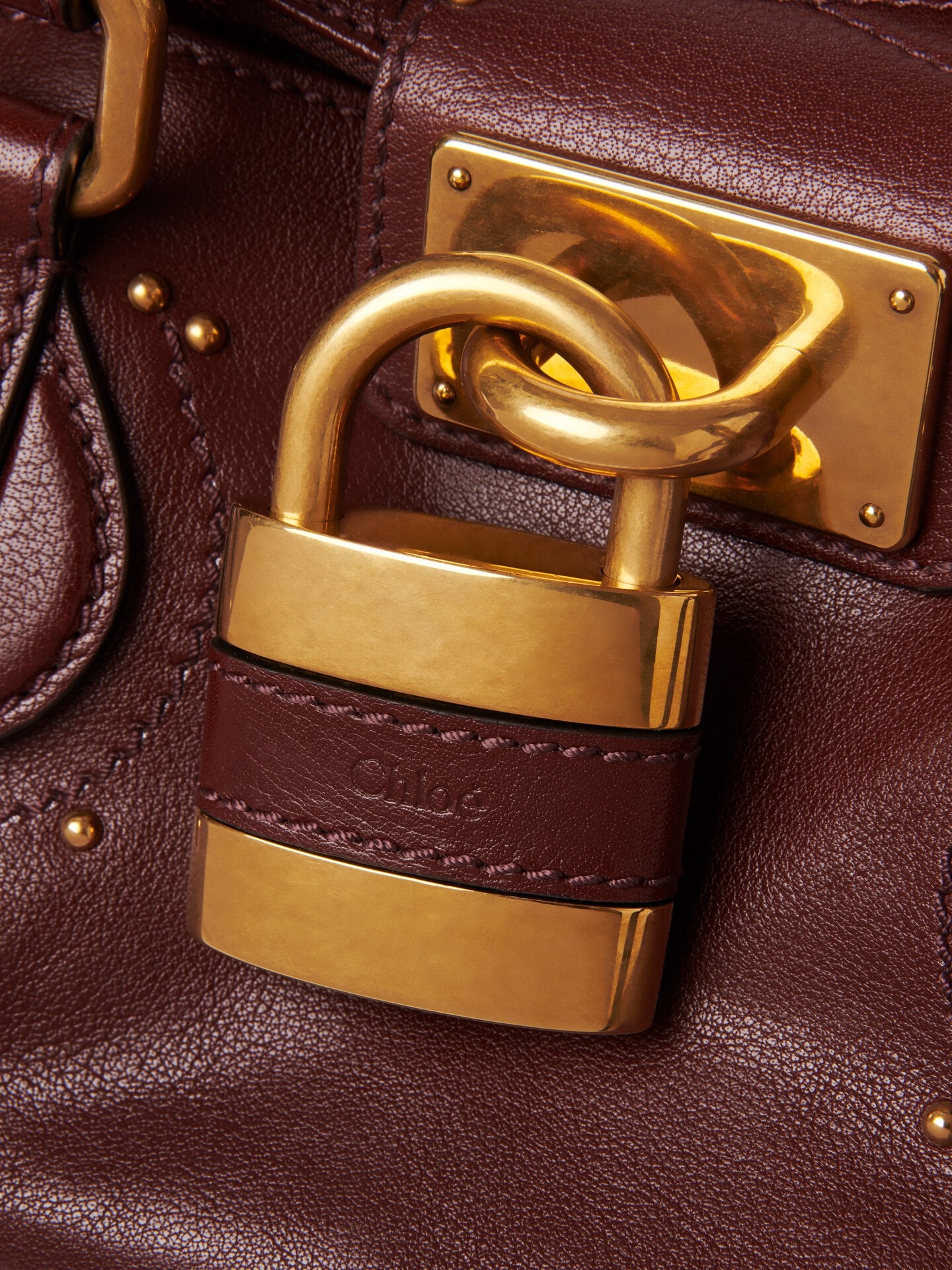 Paddington bag in grained leather - 6.0