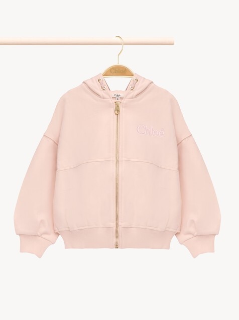 Sweat &agrave; capuche zipp&eacute; Enfant