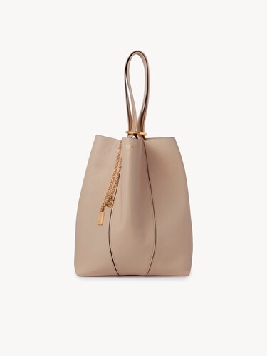 Chlo&eacute; Spin tote bag in grained leather - 2