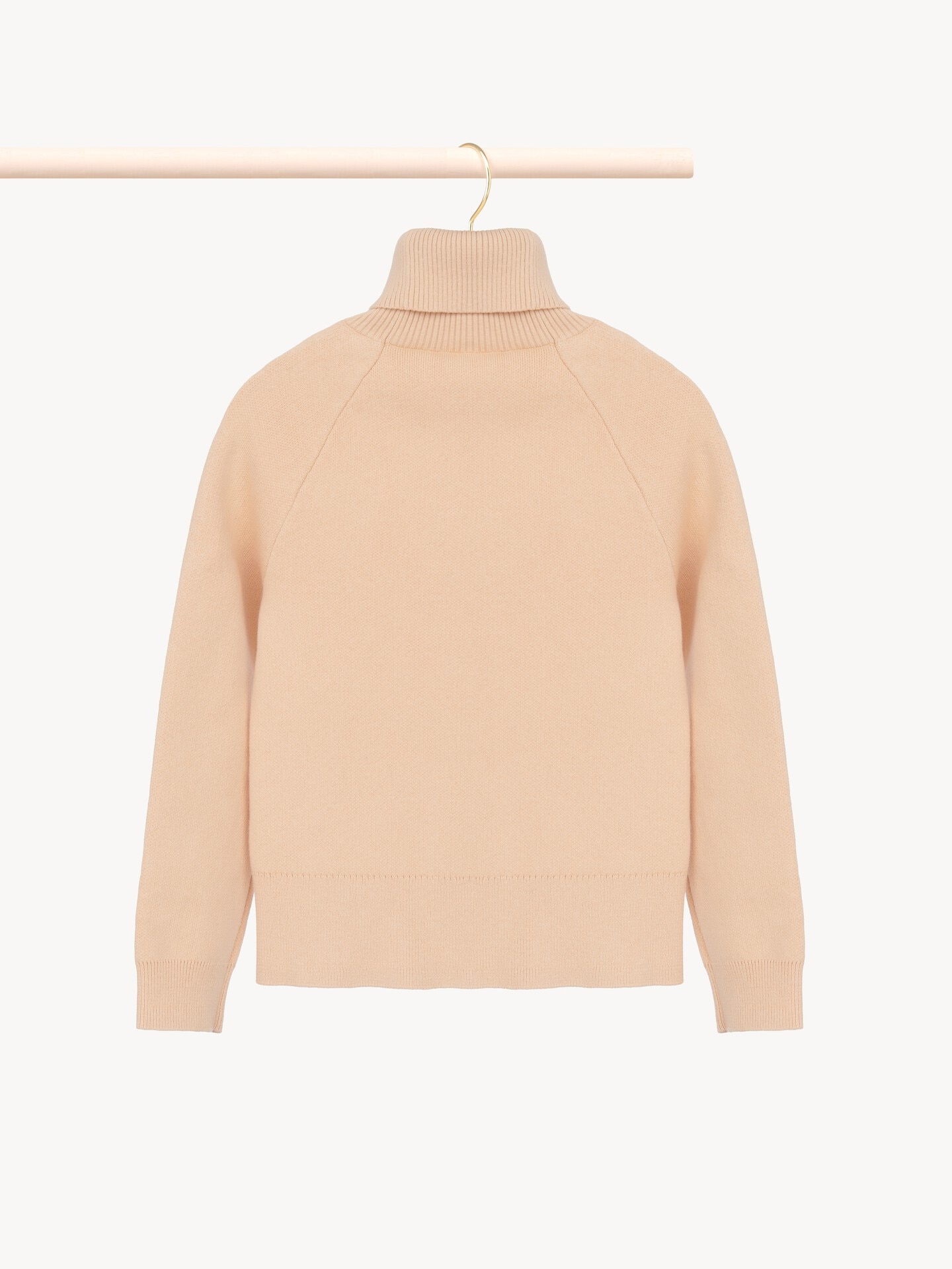 Pull col roul&eacute; &agrave; logo enfant - 2.0