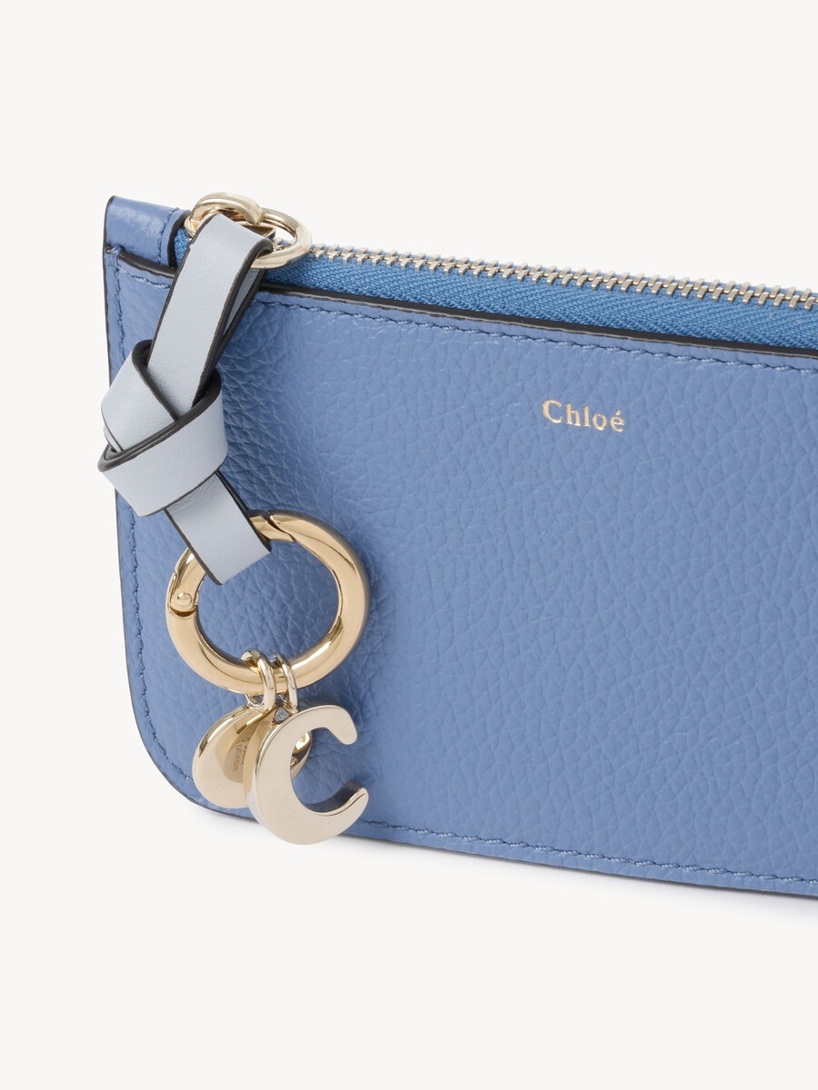 Alphabet wallet in grained leather - 6