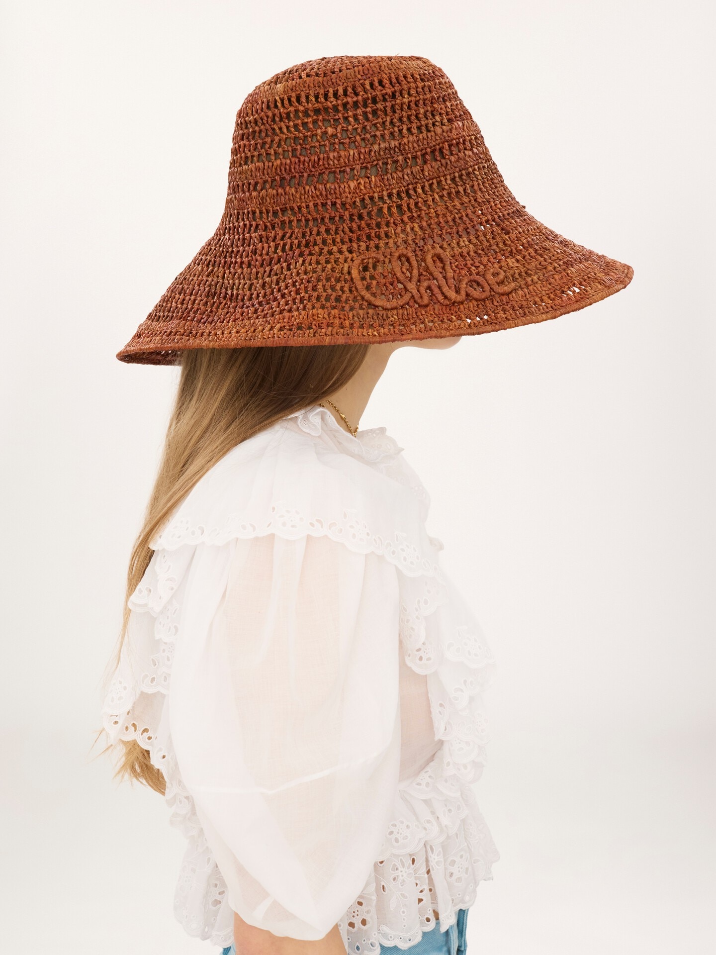 The Chlo&eacute; Raffia capeline hat - 4.0