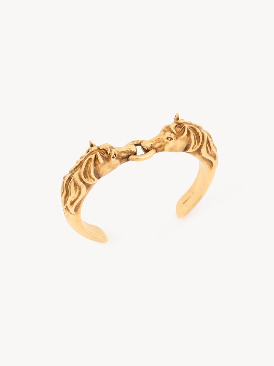 The Chlo&eacute; Chain Horse cuff - 1