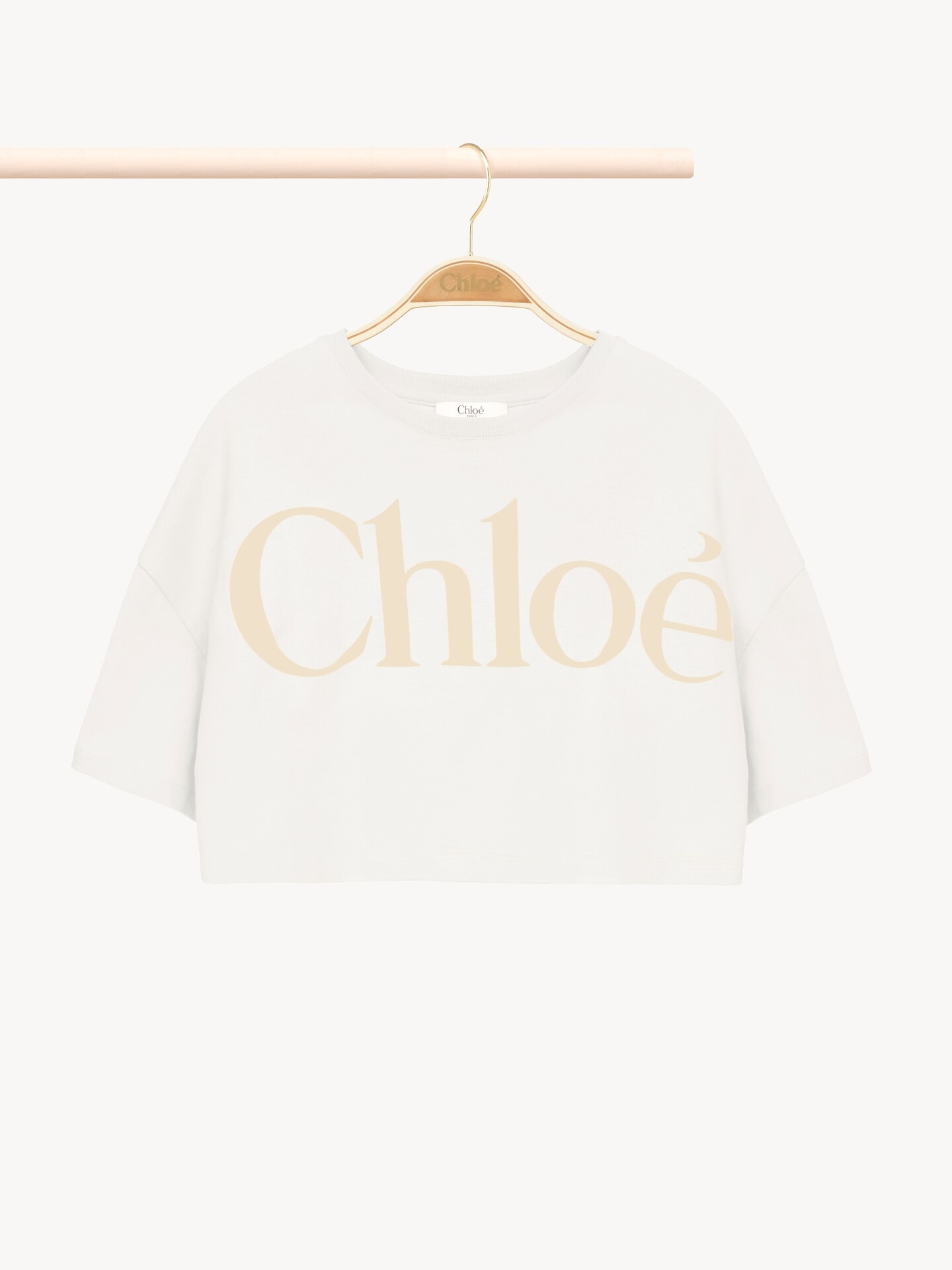 Kids' cropped logo T-shirt - 1.0