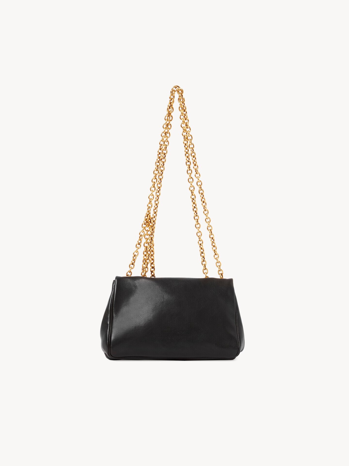 Small Chlo&eacute; Heritage shoulder bag in grained leather - 4.0