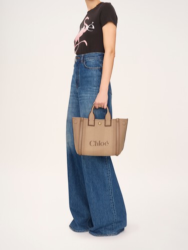 Bolso tote Chlo&eacute; Carry peque&ntilde;o de lona - 8