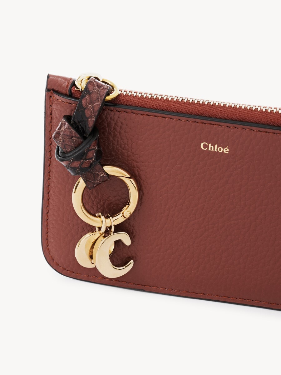 Cartera Alphabet de cuero granulado - 6