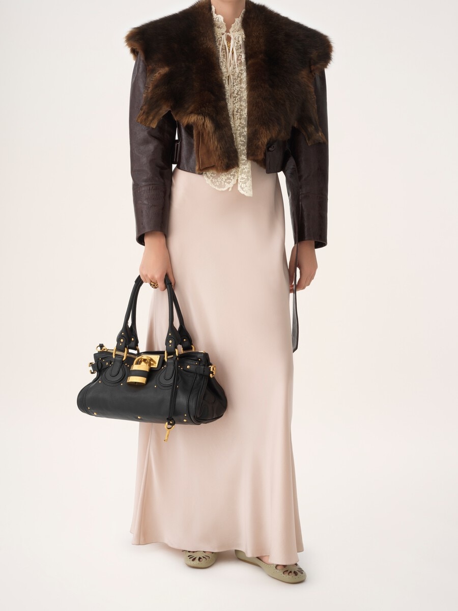 Paddington bag in grained leather - 8