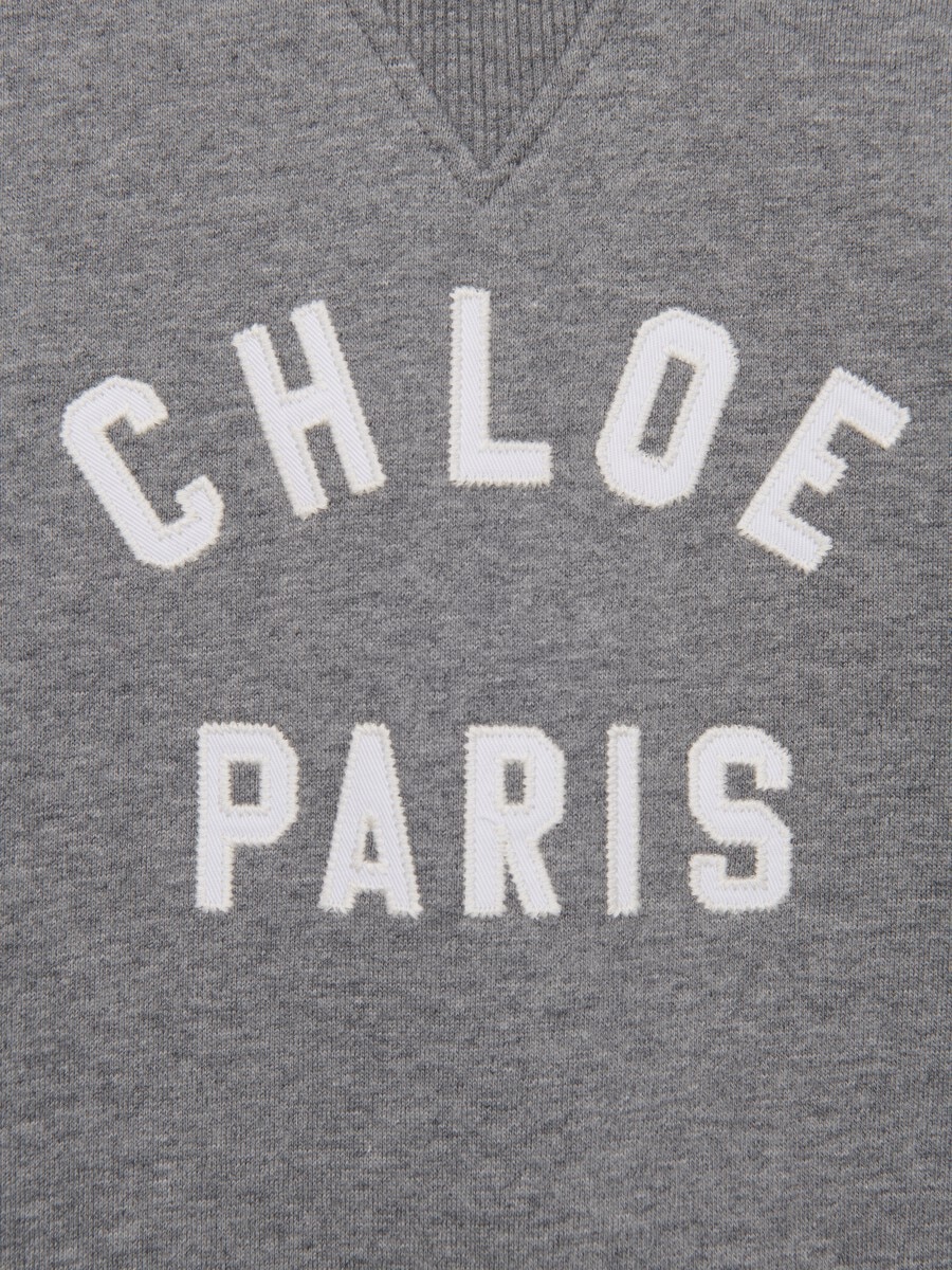 Sweat &agrave; capuche et logo enfant - 3