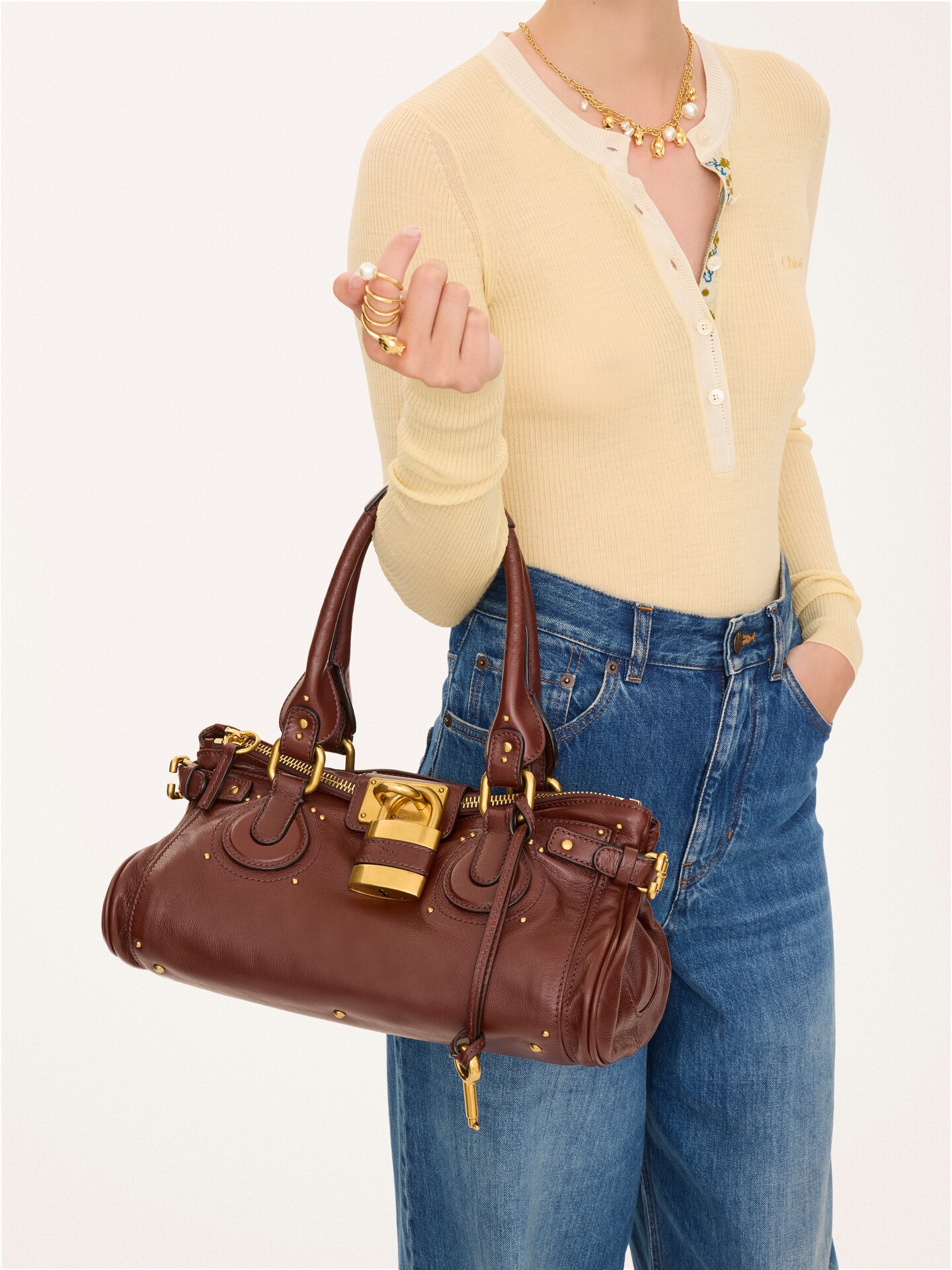 Paddington bag in grained leather - 2.0