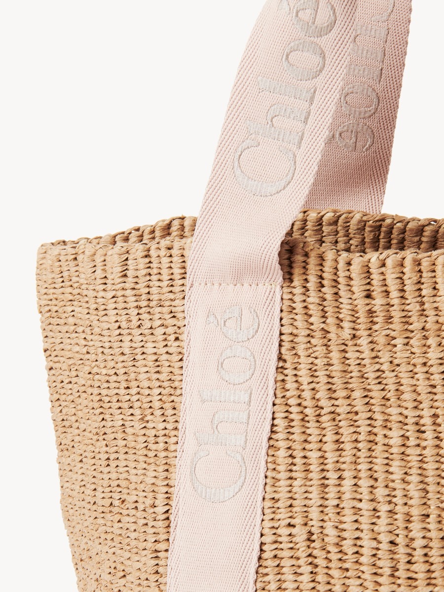 Large Woody basket in natural fibers - 6