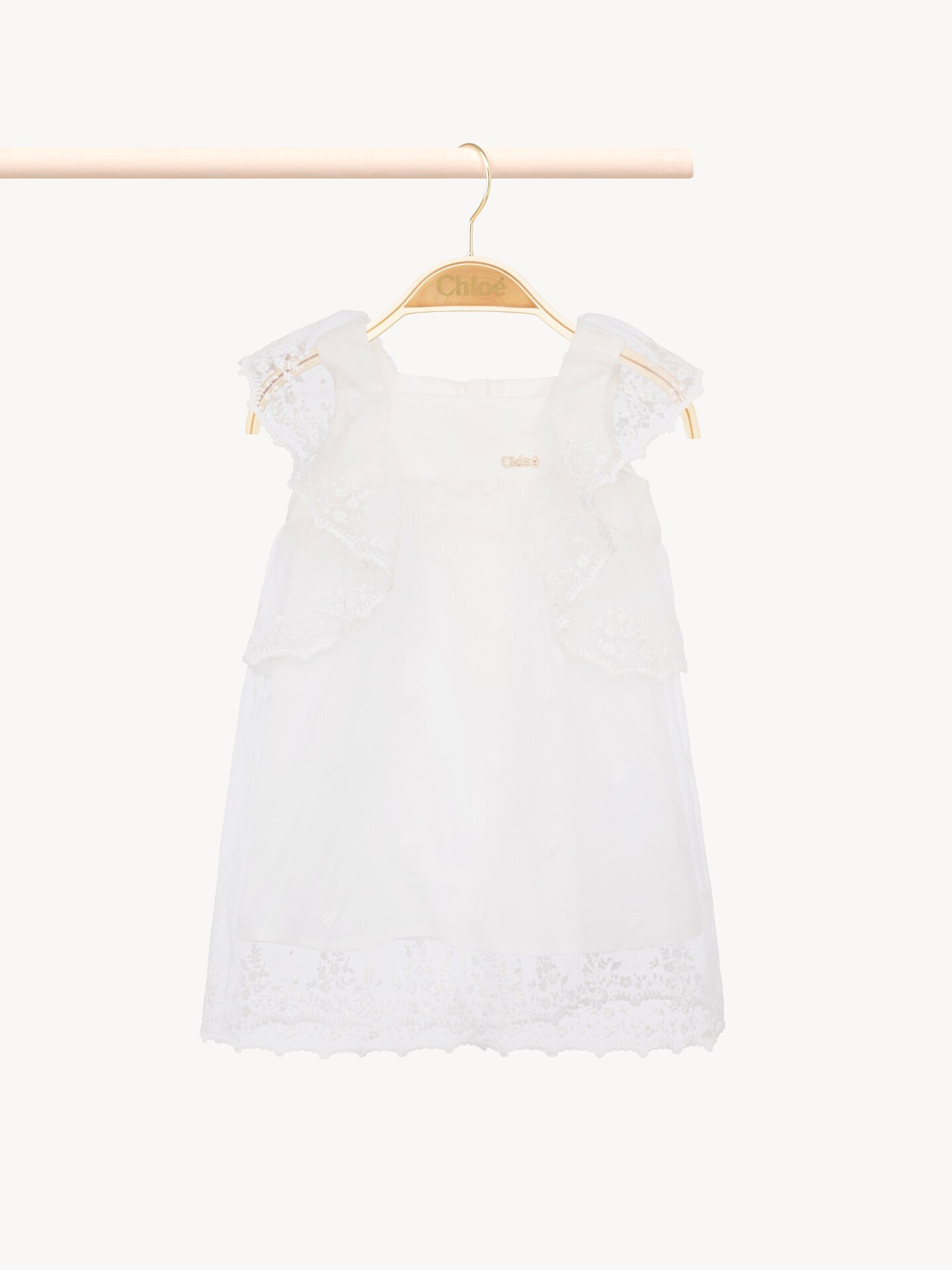 Coffret cadeau Naissance robe de c&eacute;r&eacute;monie, bonnet et bloomer - 2.0