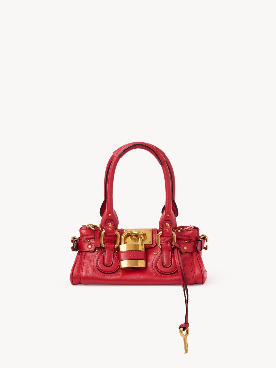 Bolso Paddington peque&ntilde;o de cuero granulado - 2