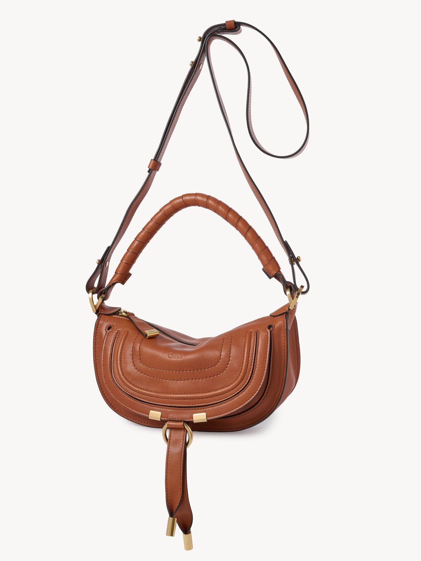 Mini Marcie shoulder bag in soft leather - 3.0