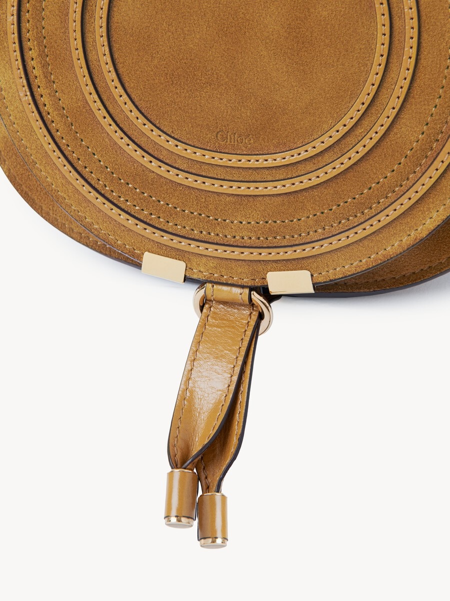 Bolso saddle peque&ntilde;o Marcie de ante - 7