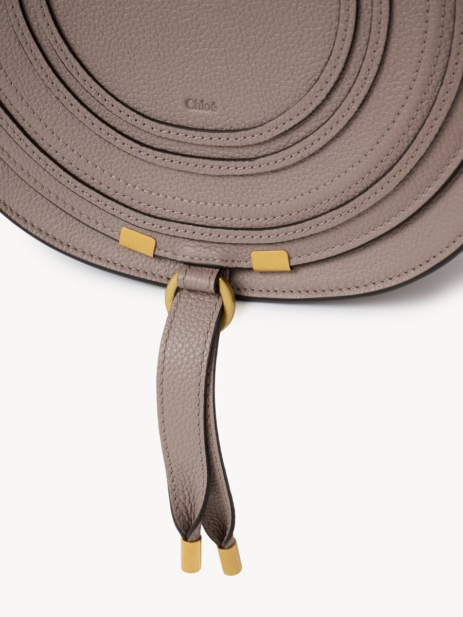 Marcie saddle bag in grained leather - 6