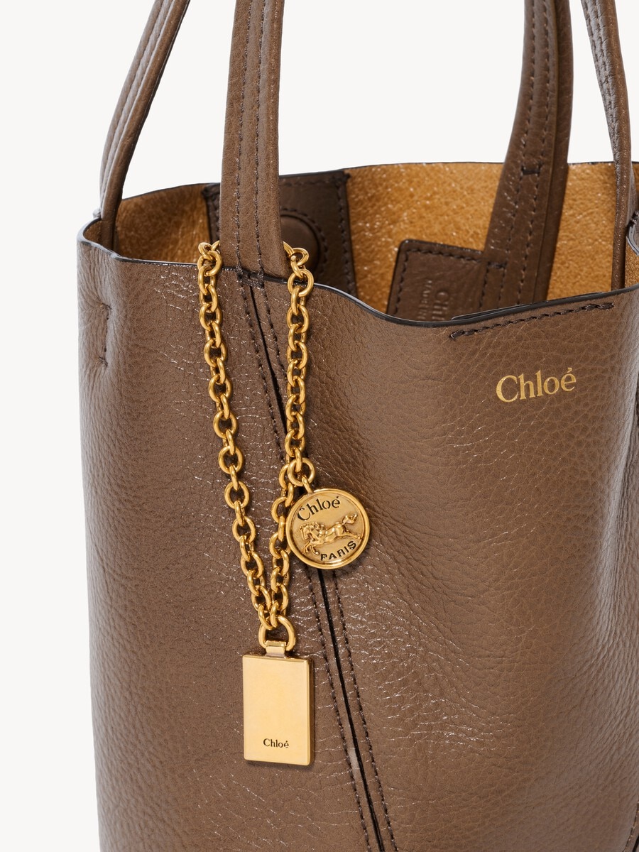 Bolso tote Chlo&eacute; Spin peque&ntilde;o de cuero granulado - 8
