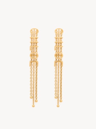 The Chlo&eacute; Mini Belt dangling earrings - 2