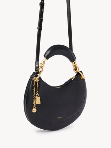 Small Chlo&eacute; Banana zipped hobo in soft leather - 4