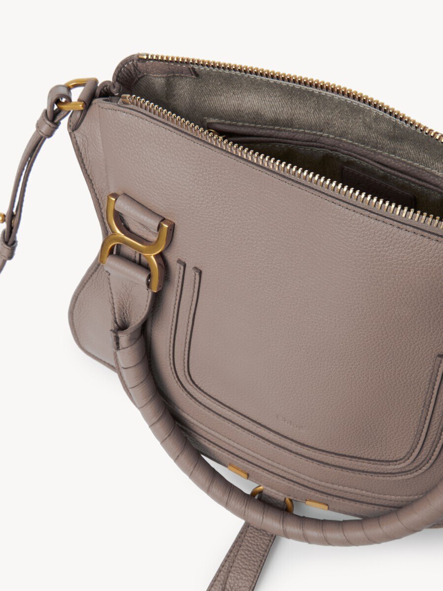 Small Marcie bag in grained leather - 6