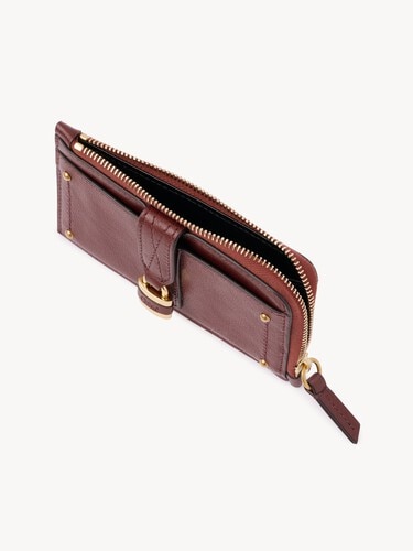 Small Paddington purse with card slots in grained leather - 5