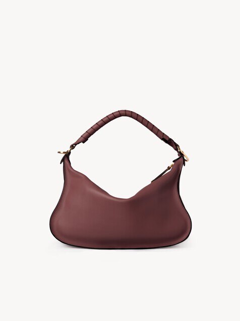 Small Marcie shoulder bag in soft leather