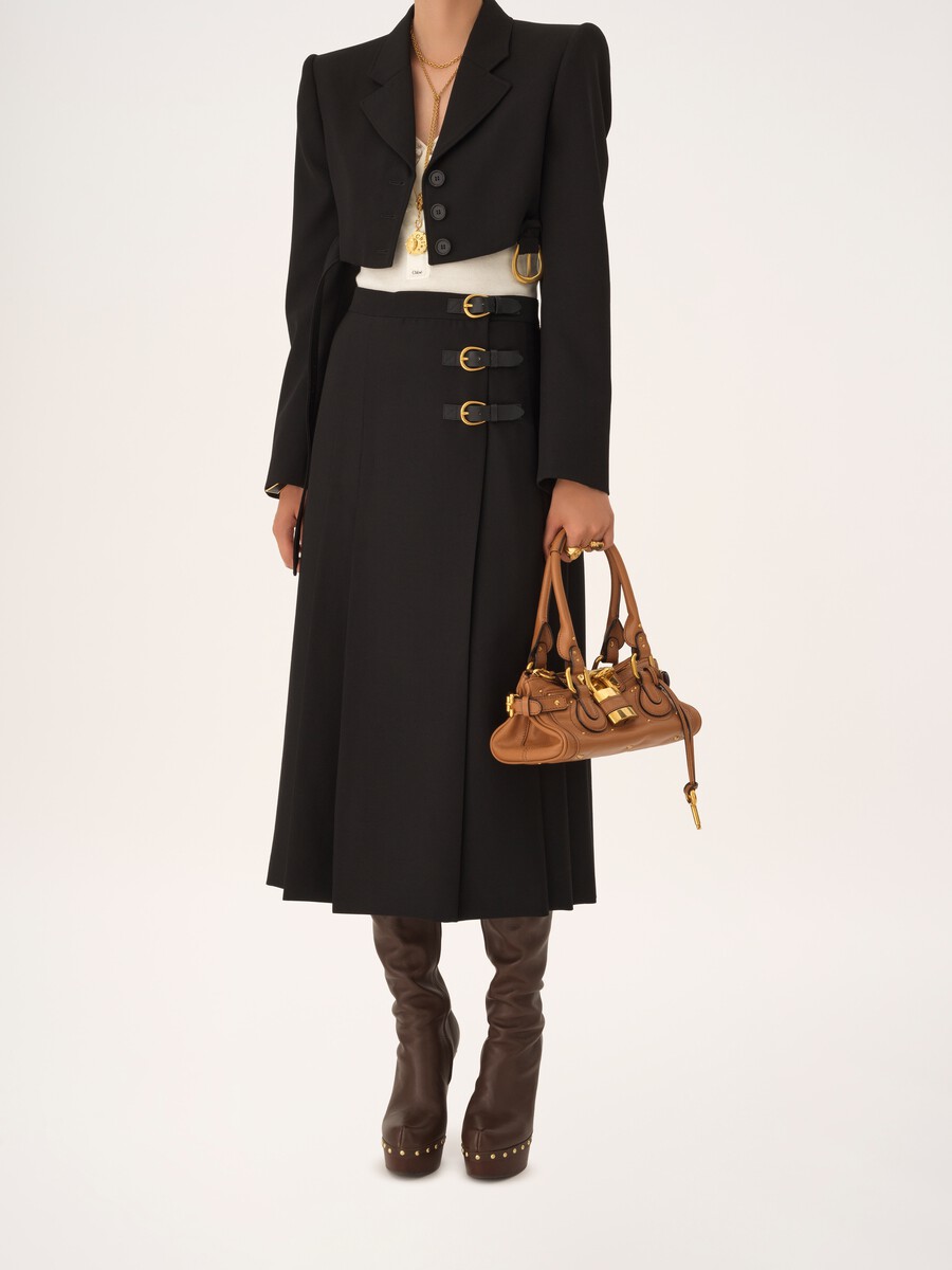 Bolso peque&ntilde;o Paddington de cuero granulado - 8