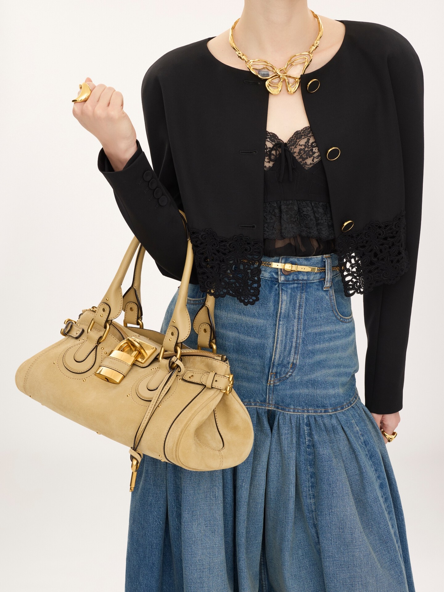 Paddington bag in suede leather - 2.0