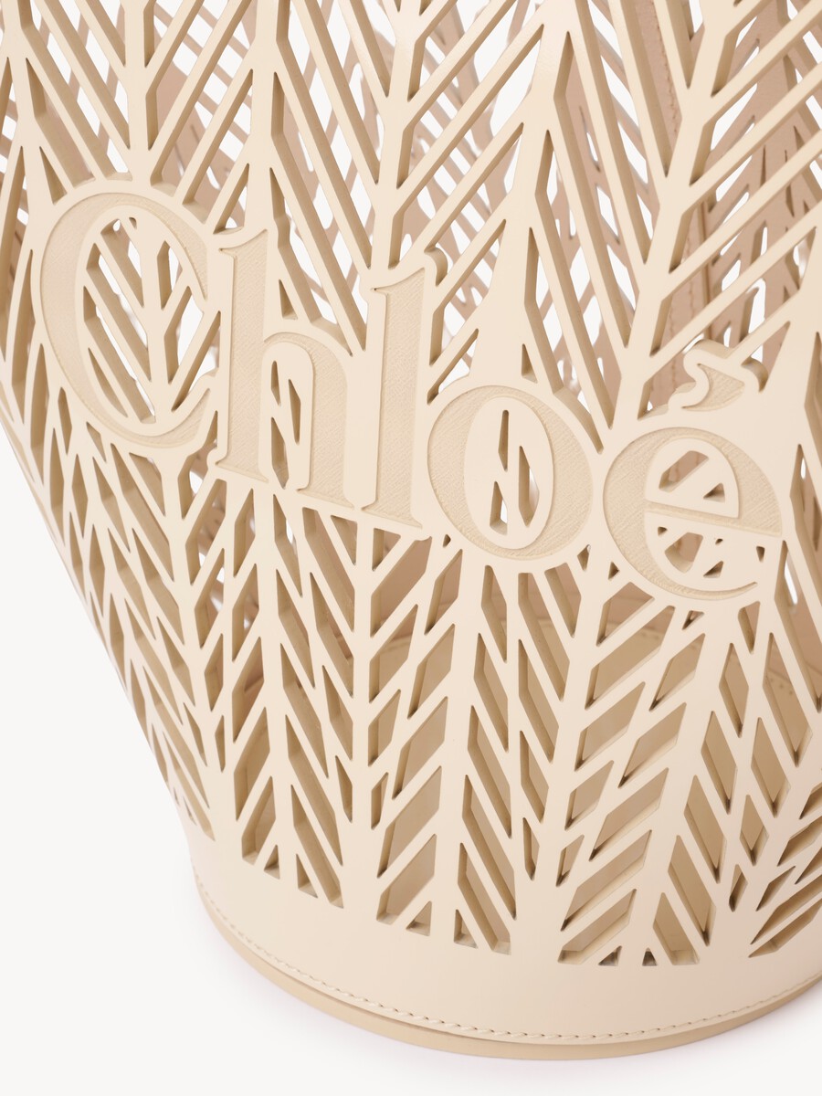 Chlo&eacute; Soleil basket bag in patent calfskin - 7