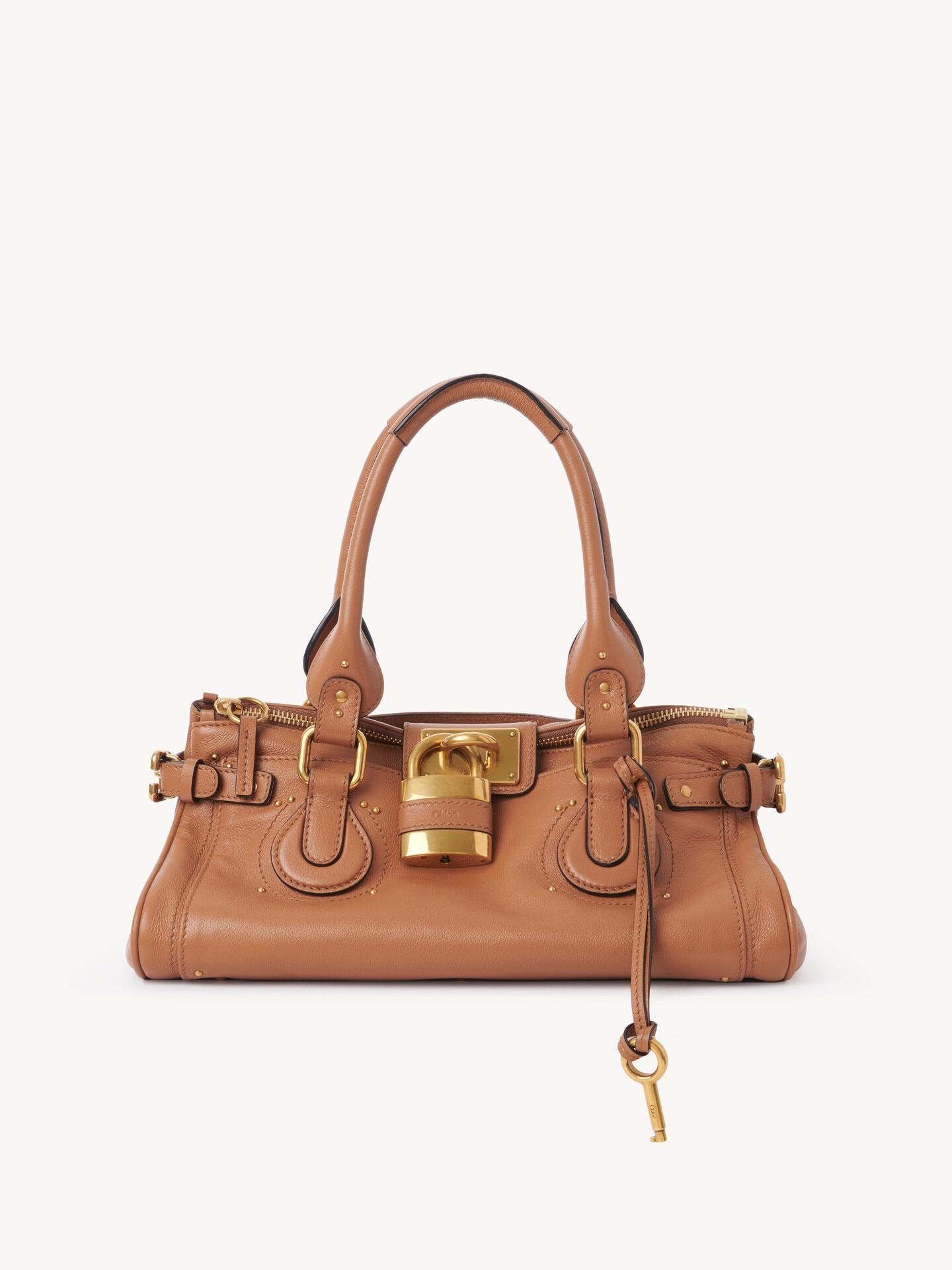 Sac Paddington en cuir grain&eacute; - 1.0