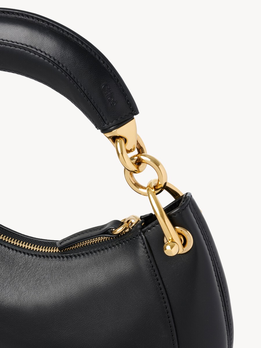 Small Chlo&eacute; Banana zipped hobo in soft leather - 6