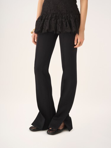 Tailored pants in soft cavalry cotton - 3