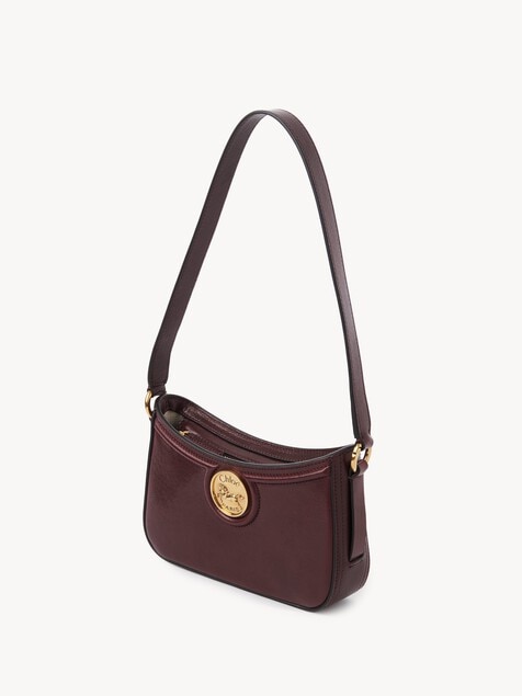 Horse Medal shoulder bag in grained leather