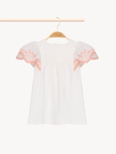 Baby puff-sleeve dress - 2