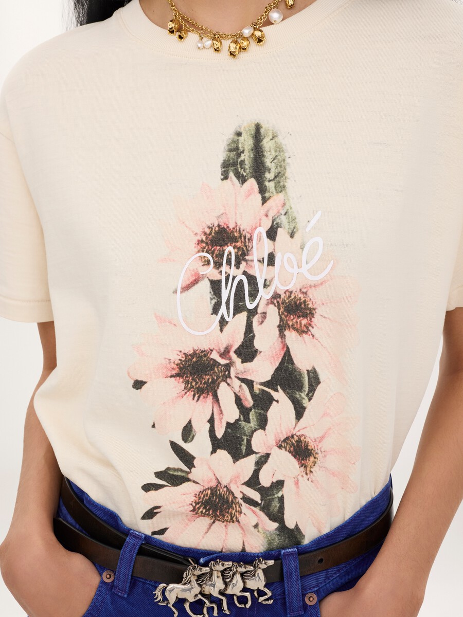 Generous logo T-shirt in cotton jersey - 5