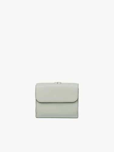 Small Alphabet tri-fold in grained leather - 4