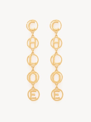 The Chlo&eacute; Script earrings - 1